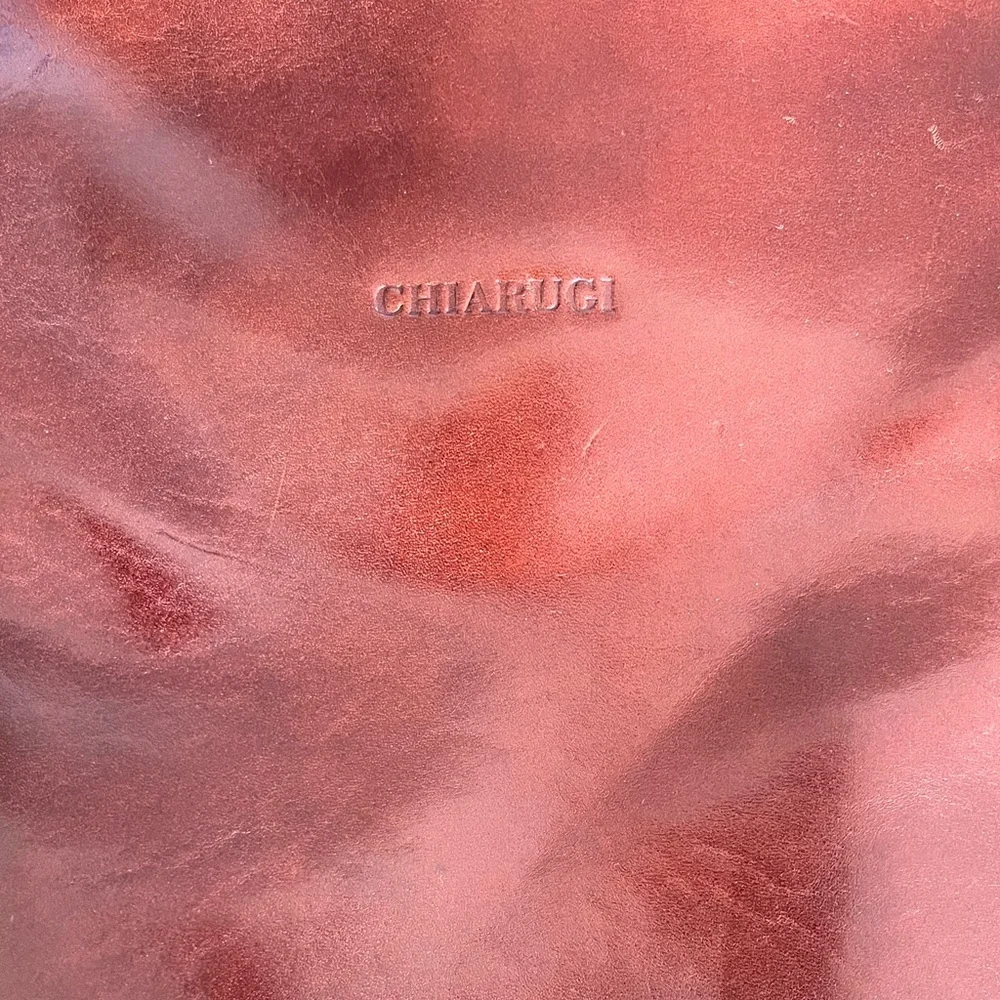 Authentic Chiarugi Genuine Leather Briefcase - Picture 3 of 15